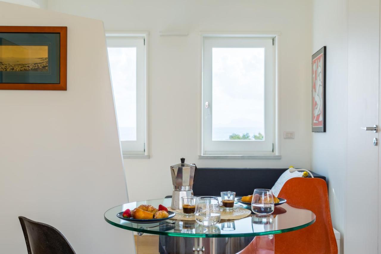 Seaview Terrace 360°& Elegant Loft Apartamento Nápoles Exterior foto