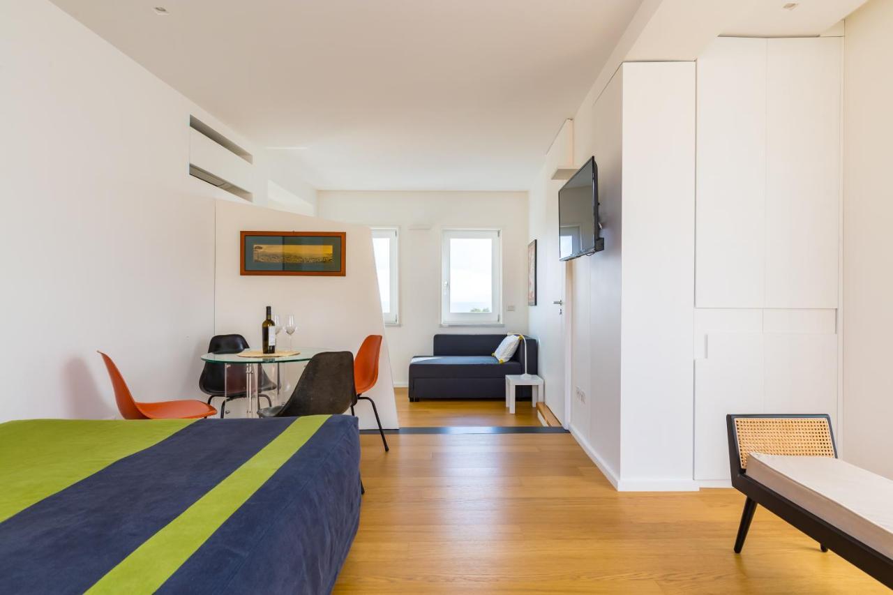 Seaview Terrace 360°& Elegant Loft Apartamento Nápoles Exterior foto