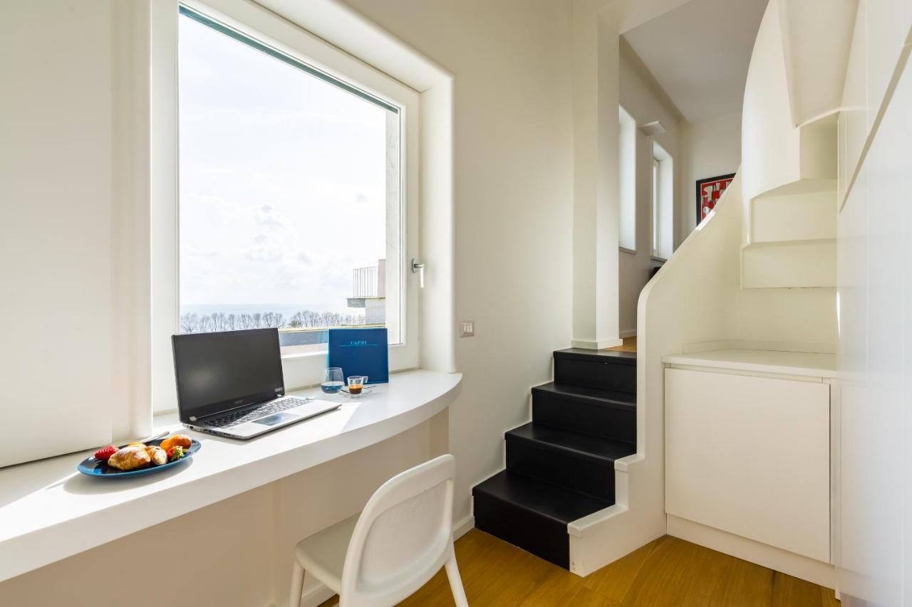 Seaview Terrace 360°& Elegant Loft Apartamento Nápoles Exterior foto