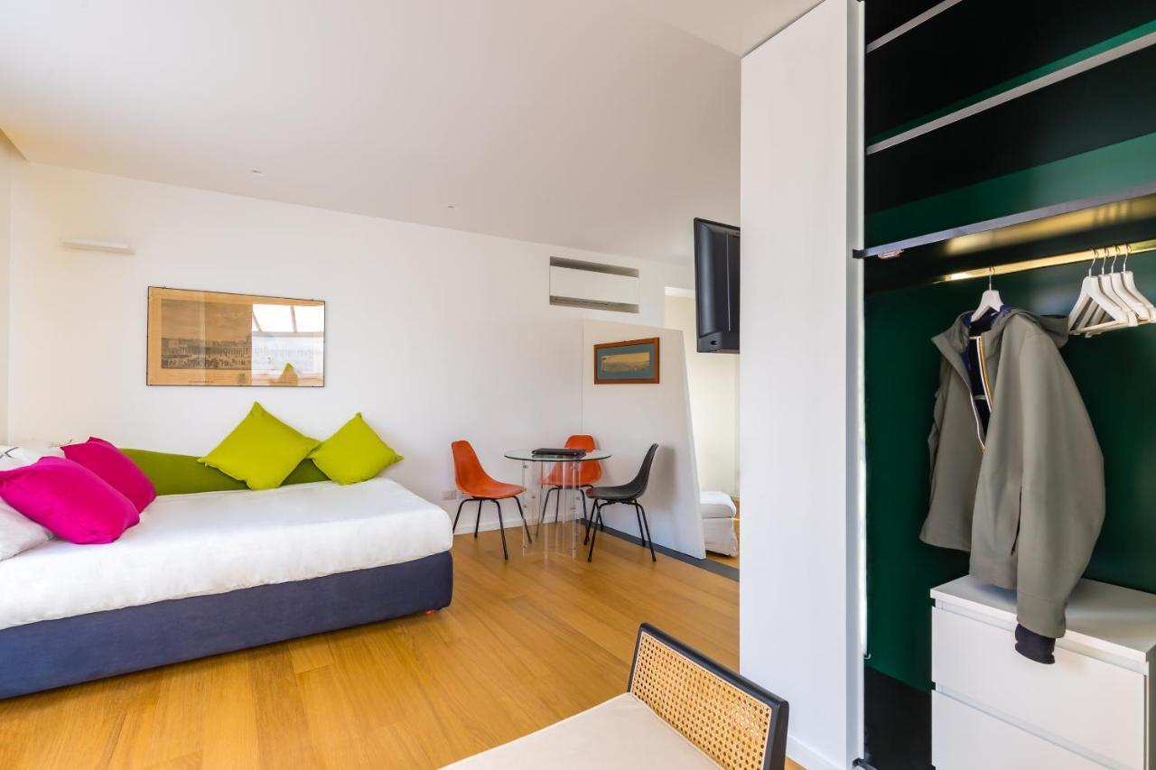 Seaview Terrace 360°& Elegant Loft Apartamento Nápoles Exterior foto